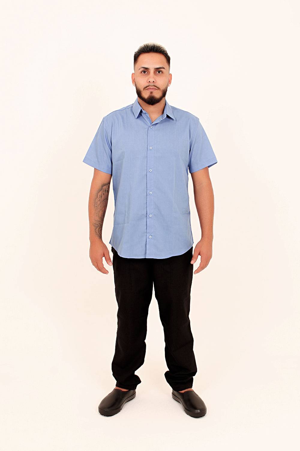 camisa-social-manga-curta-azul