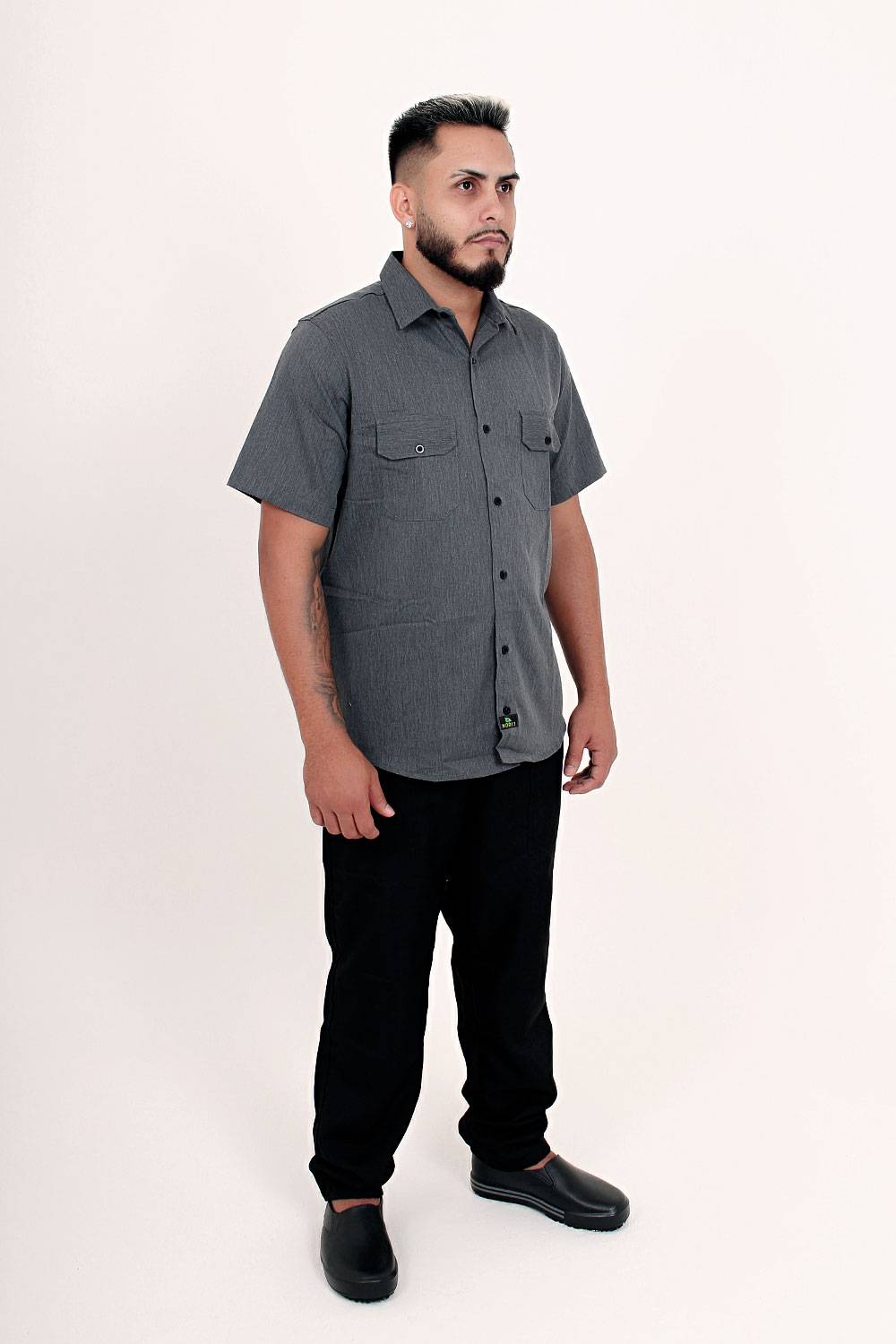 camisa-workshirt-manga-curta-grafite