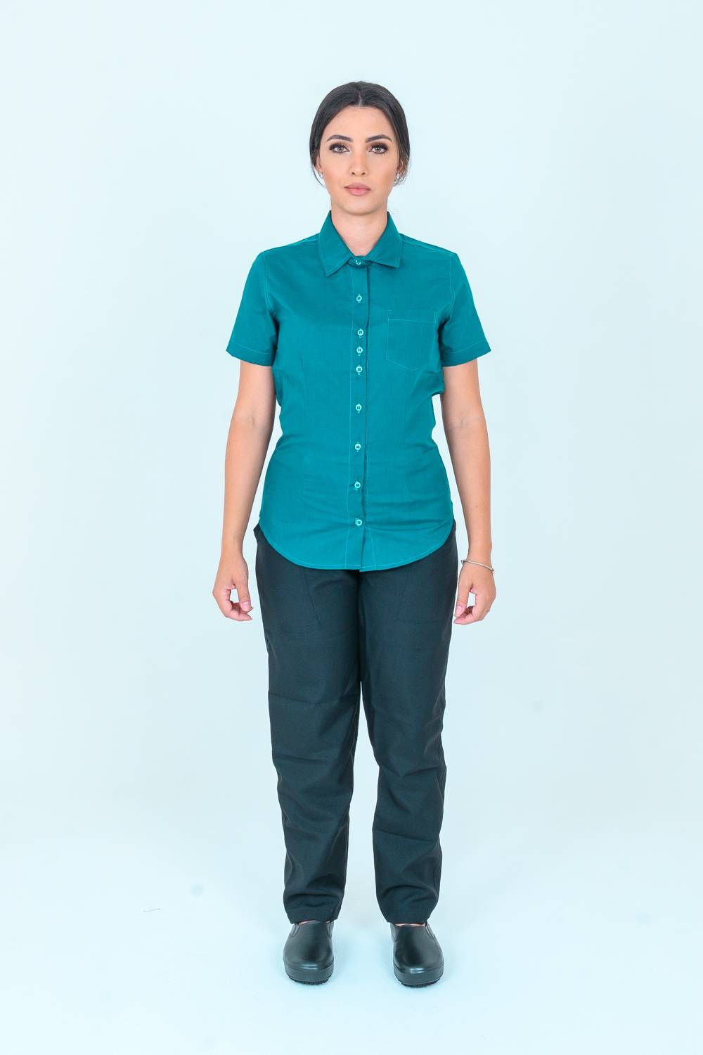 camisete-social-manga-curta-verde